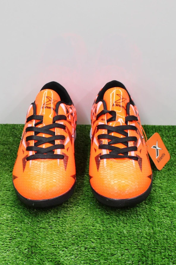 Kinetix Estes TF Turuncu Orijinal Ürün Çim Saha Halı Saha Futbol Ayakkabı - Resim 5