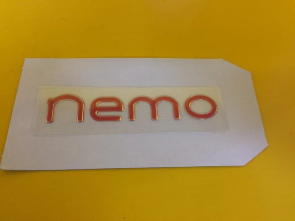 Citroen Nemo, NEMO Çamurluk Yazı OEM (8666.43)