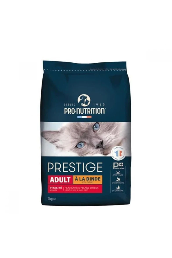 pro nutrıtıon prestige hindili yetişkin kedi maması 2 kg ürün görseli 1