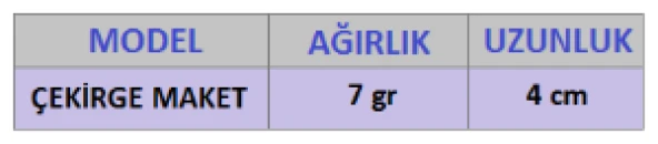 Çekirge Suni Yem Maket Çekirge 7 Gr 4 Cm - 2