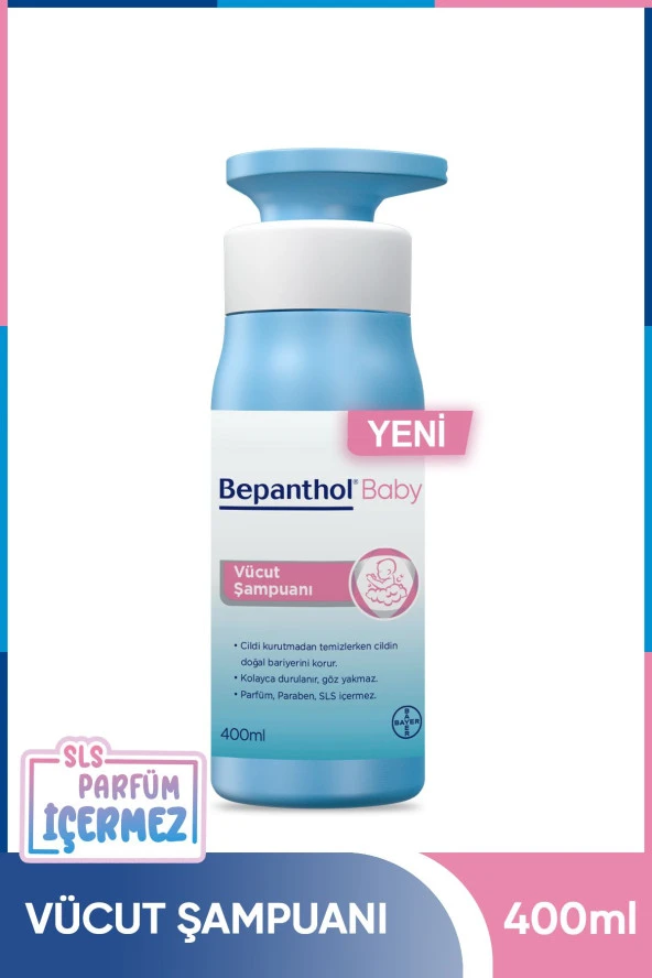 BEPANTHOL Baby Vücut Şampuan 400ml