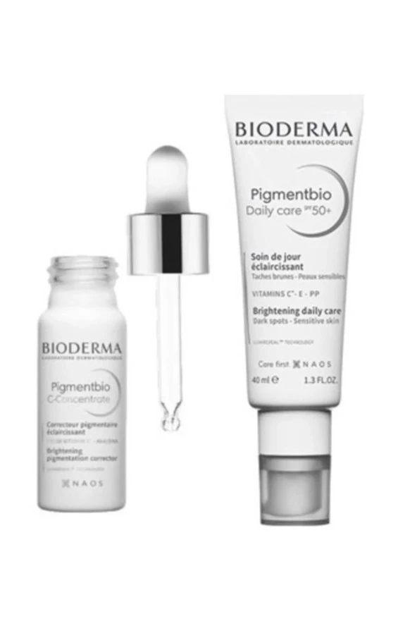 BİODERMA Pigmentbio Daily Care Spf 50+ 40ml | Pigmentbio C-Concentrate Serum 15ml