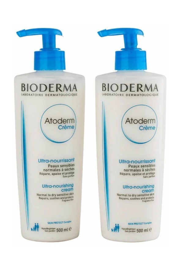 BİODERMA Atoderm Çok Kuru Ciltler Için Nemlendirici Krem 500 ml 1 Alana 1 Hediye