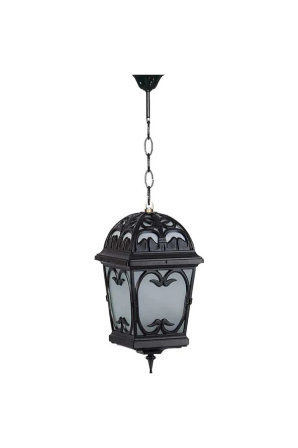Crystal Palace Bahçe Avizesi Teras Balkon Avizesi Bahçe Aydınlatması Tekli Sarkıt Avize Döküm Avize 33x110cm