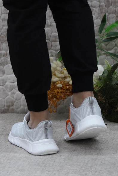 Kinetix Lıster TX 4FX Beyaz Gri X-SOFT Yumuşak Taban Sneaker Erkek Ayakkabı - Resim 4