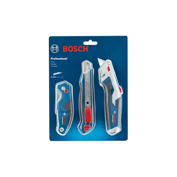 Bosch Profesyonel Maket Bıçağı Seti 3 Parça - 1600A027M4 - 2