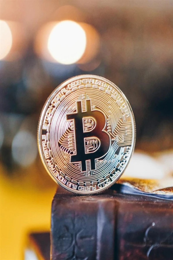 Bitcoin Madeni Hatıra Parası Hediyelik Para (44DEX34)