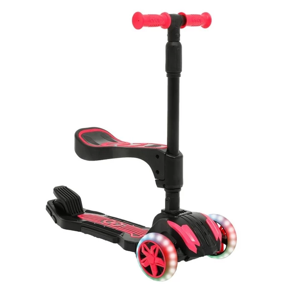 Cool Wheels Led Işıklı Oturaklı Combo Scooter - 5