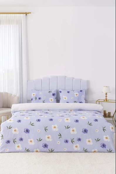 Rivaİstanbul Kır Çiçekleri Tek Kişilik Nevresim Takımı - Resim 2