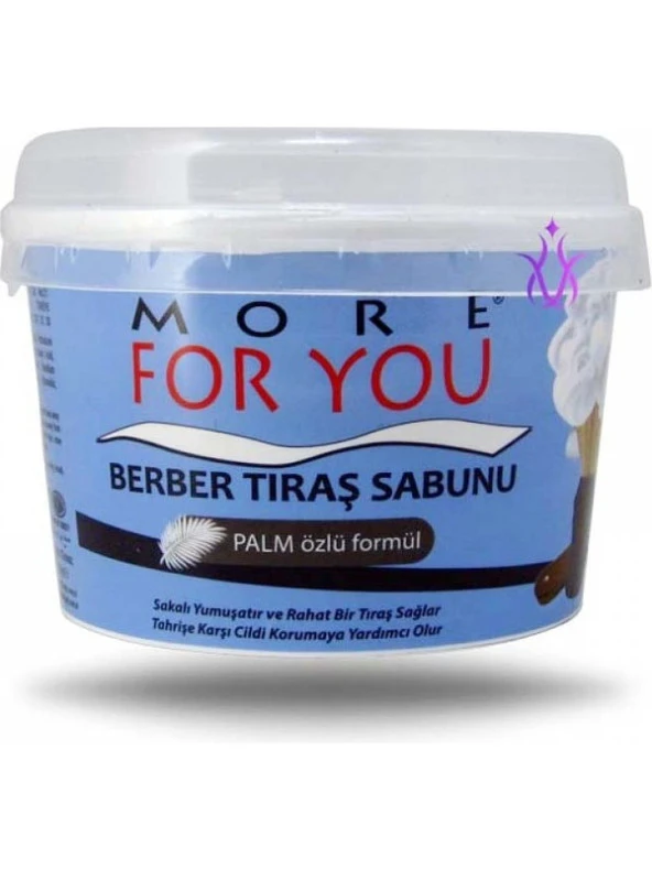 More For You Palm Özlü Tıraş Sabunu Kase 140gr ürün görseli 1