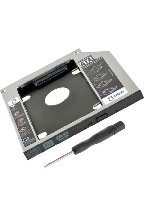 Sata 12.7 Mm Ssd Harddisk Kutusu Kızak 12.7mm Caddy