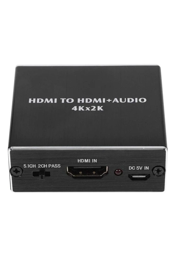 HDMI Ses Ayırıcı 4K2K HDMI'dan Optik Spdif Toslink HDMI 3,5 mm Ses Dönüştürücü 2CH 5.1CH 3 Ses Modu - Resim 3