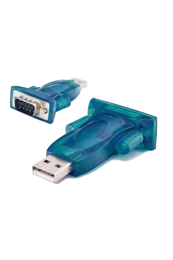 USB 2.0 to RS232 Serial Port DB9 9 Pin Erkek Dönüştürücü Adaptör