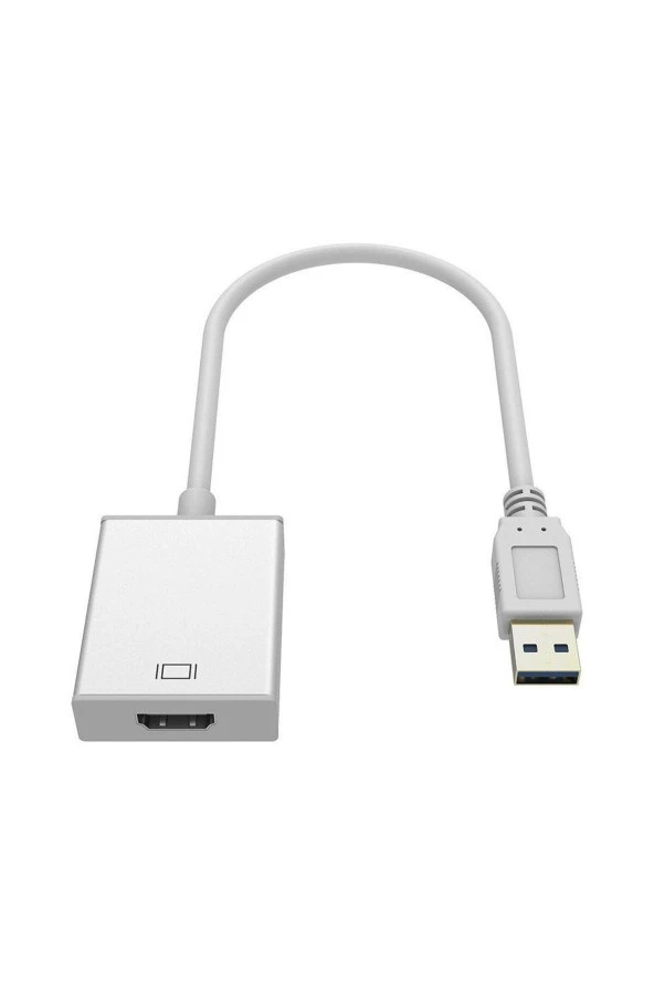 Usb Hdmi Dönüştürücü Kablo Usb 3.0 To Hdmı Çevirici Adaptör 1920x1080p Usb to HDMI
