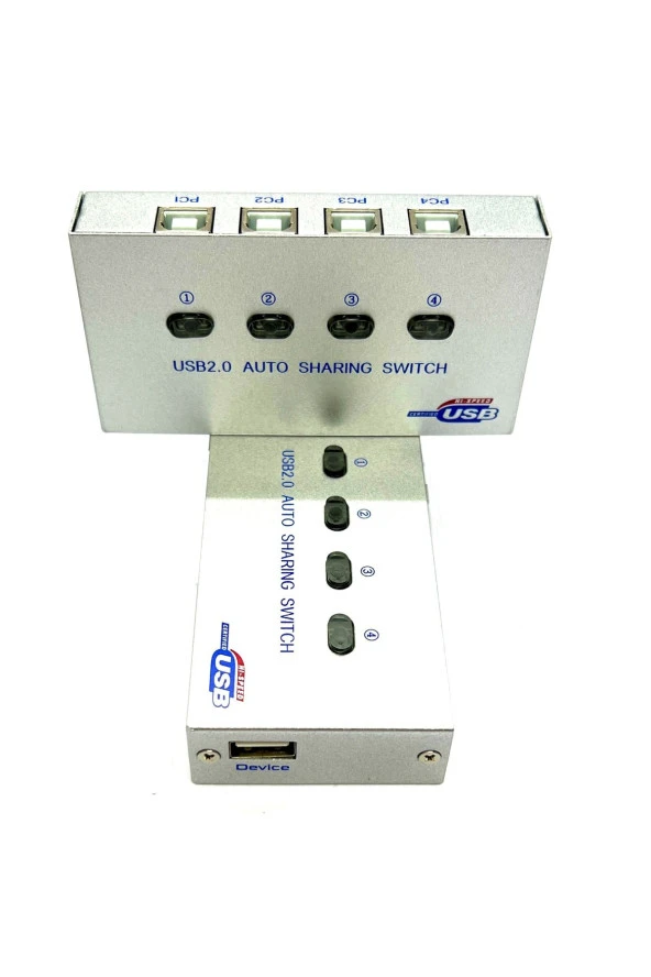 4 Port Usb Sharing Switch Usb Çoklayıcı (Seçici) Usb Auto SWITCH 4 PC Paylaşımı 1 USB Aygıtı