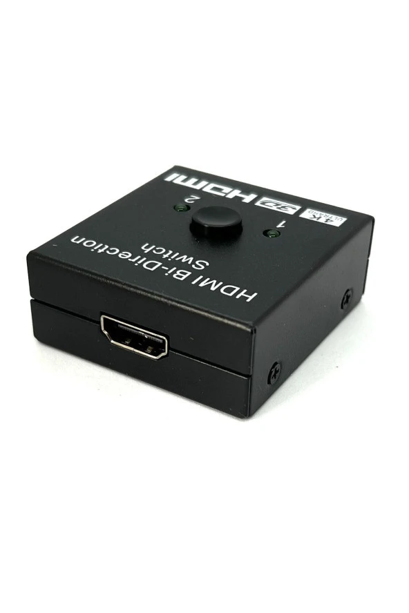 Çift Yönlü HDMI Switch HDMI Değiştirici 2'si 1 Arada HDMI Ayırıcı Hdmi Seçici 2x1 1x2 Giriş Çıkışı - 4
