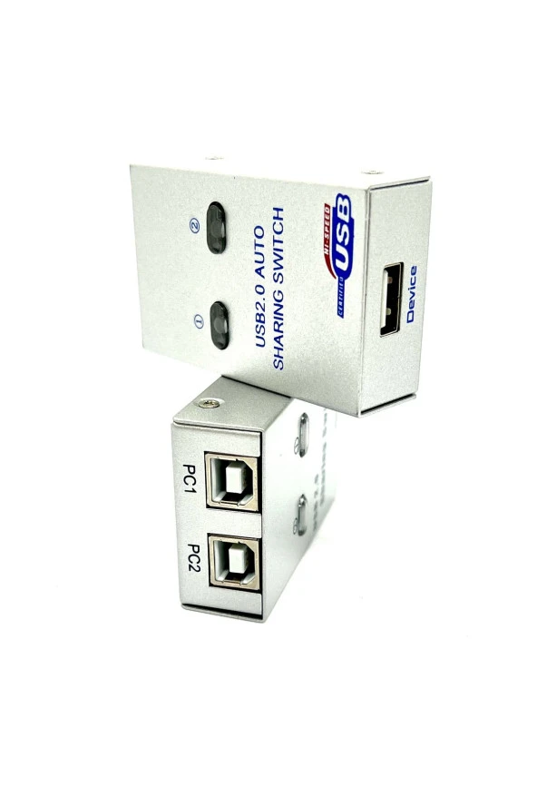 2 Port Usb Sharing Switch Usb Çoklayıcı (Seçici) Usb Auto SWITCH 2 PC Paylaşımı 1 USB Aygıtı - 3
