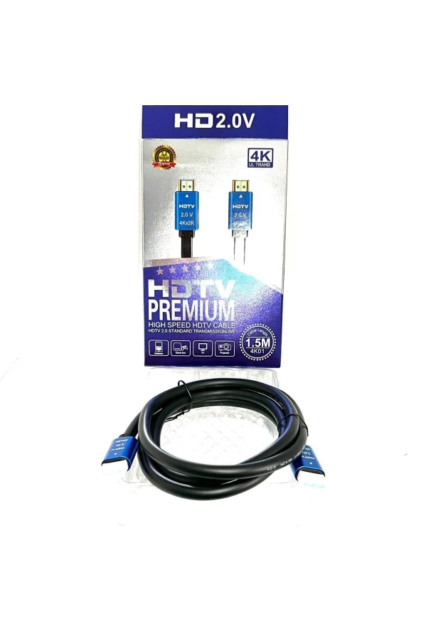 1.5 Metre Hdmi Kablo 2.0v 4k Ultra Hd 4k*2k High Performance 19+1 Ethernet 1.5m Hdmı Cable - 5