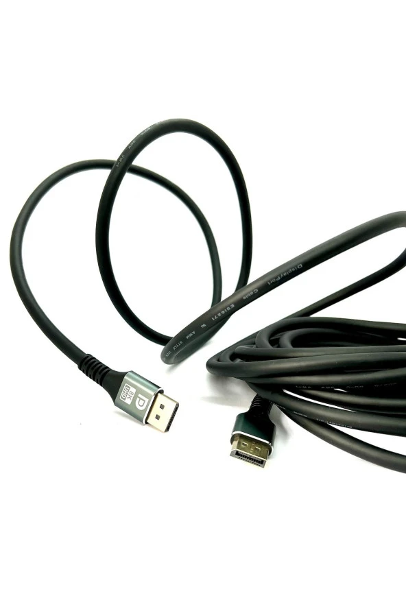 5 Metre 8k Displayport Kablo 1.4v 8k@60hz Display Port To Display Port Cable 4k144hz/2k165hz/ 240hz - 4
