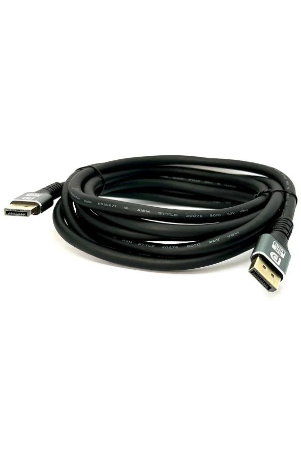 3 Metre 8k Displayport Kablo 1.4v 8k@60hz Display Port To Display Port Cable 4k144hz/2k165hz/ 240hz - Resim 3