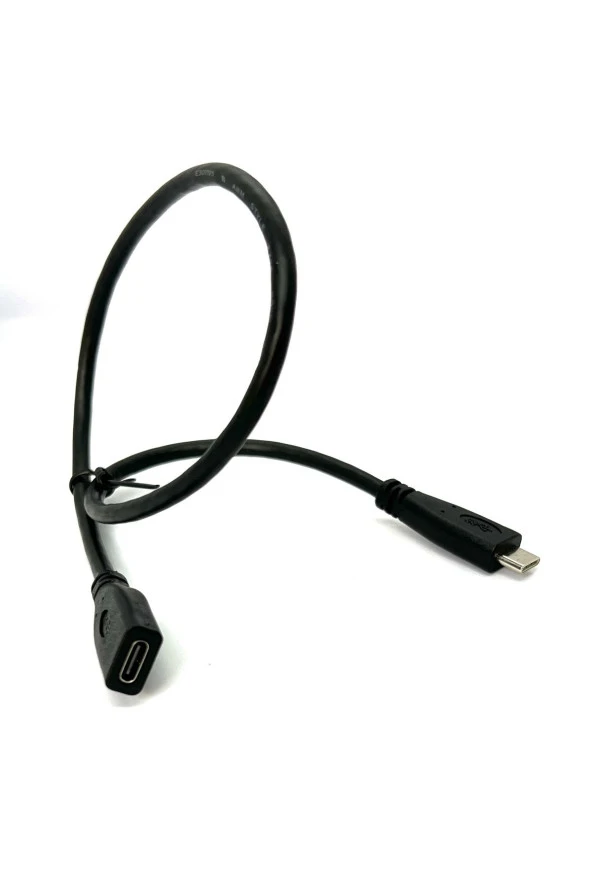 50cm Type C Uzatma Kablosu 0.5m Dişi Erkek USB Type C Extension Cable Usbc 3.1 Gen2