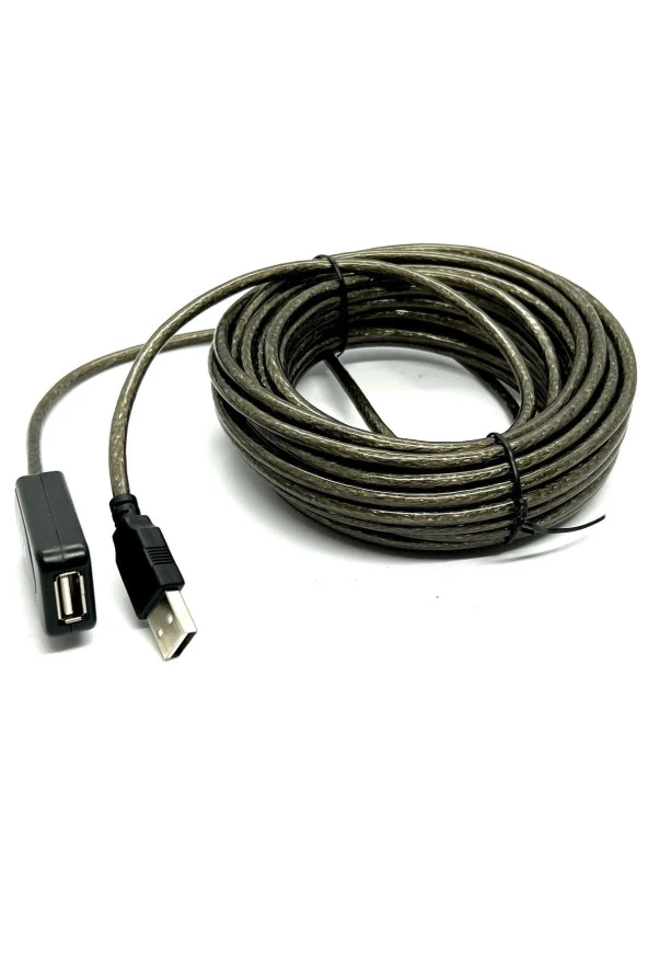 10 Metre Usb Uzatma Kablosu 10M Extension Cable Güçlendirilmiş Usb Uzatma Dişi Erkek Usb Kablo - 4