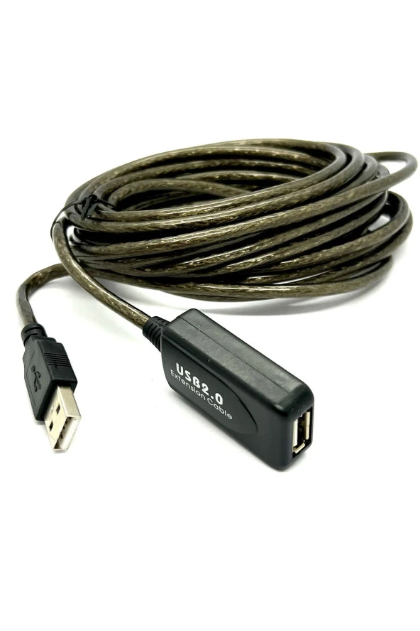 5 Metre Usb Uzatma Kablosu 5M Extension Cable Güçlendirilmiş Usb Uzatma Dişi Erkek Usb Kablo