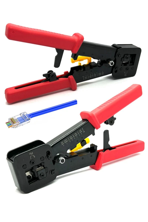 Yeni Nesil Rj45 Pense Ez Sıkma Pensesi Rj11 Rj12 Rj45 Ethernet Konektörü Sıkma Kesme Soyma - 1