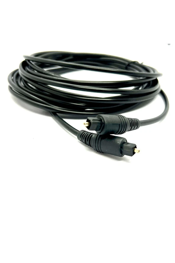 5 Metre Optik Kablo 5m Dijital Optik Ses Kablosu Optik Fiber Toslink Kablo Erkek Erkek - 2