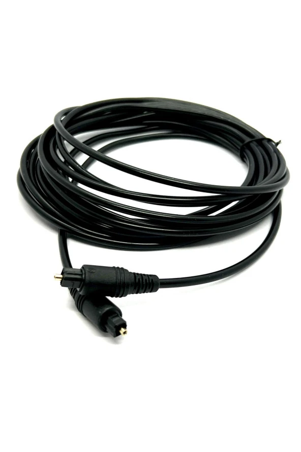 5 Metre Optik Kablo 5m Dijital Optik Ses Kablosu Optik Fiber Toslink Kablo Erkek Erkek - 3