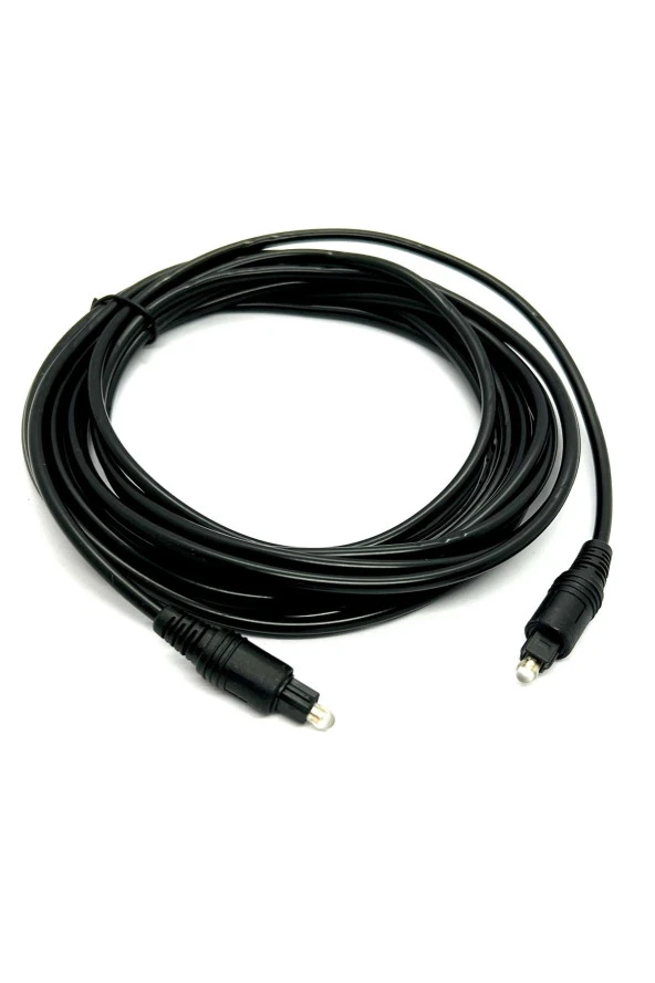 5 Metre Optik Kablo 5m Dijital Optik Ses Kablosu Optik Fiber Toslink Kablo Erkek Erkek - 4