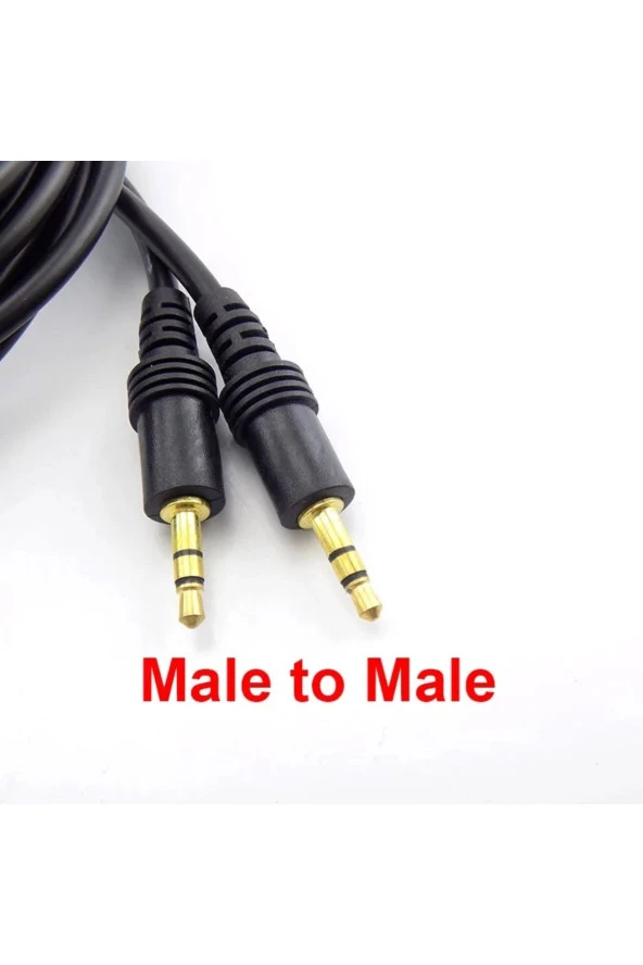 15 Metre Aux Kablo 3.5mm Stereo Erkek Erkek Müzik Ses Kablosu - 4