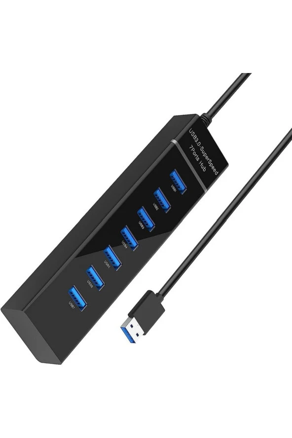 7 Port Usb 3.0 Hub USB Hub 3.0 Çoğaltıcı 7 Port USB Hub 5 Gbps USB Splitter Usb Çoklayıcı