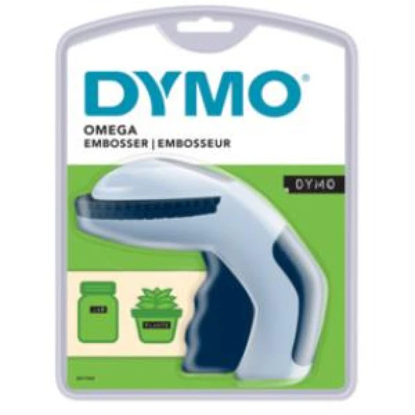 Dymo S0717930 Omega Kişisel Mekanik Etiketleme Makinesi- 9 mm.Kabartma şeritlerle uyumlu kullanım - 2