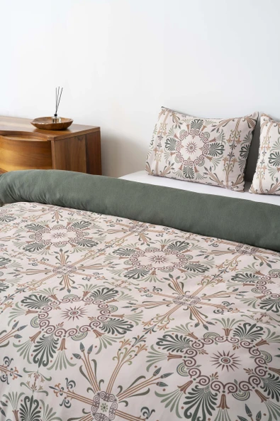 Rivaİstanbul Saray Çift Kişilik Nevresim Takımı Pamuklu - Resim 4