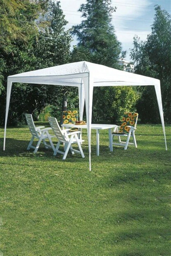 Katlanabilir Polyester Bahçe Gazebo Çadır 3x3 - 5
