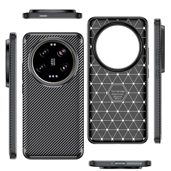 Xiaomi Mi 14 Ultra Kılıf Zore Negro Silikon Kapak - 5
