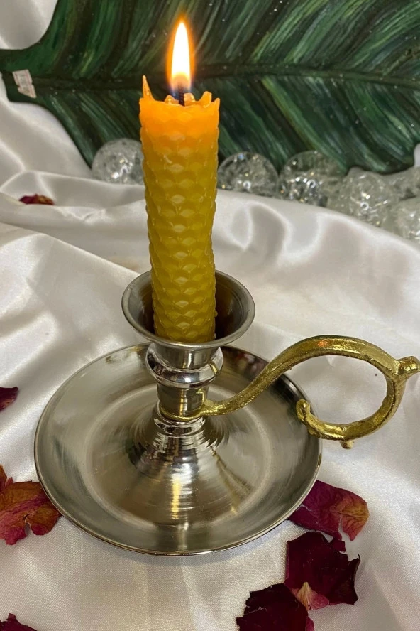 Bakır Şinanay Mumluk Gümüş Renk - 5