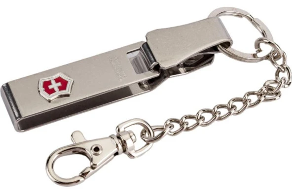 Victorinox 4.1859 Zincirli Çelik Anahtarlık Kemere Takılabilir - 2