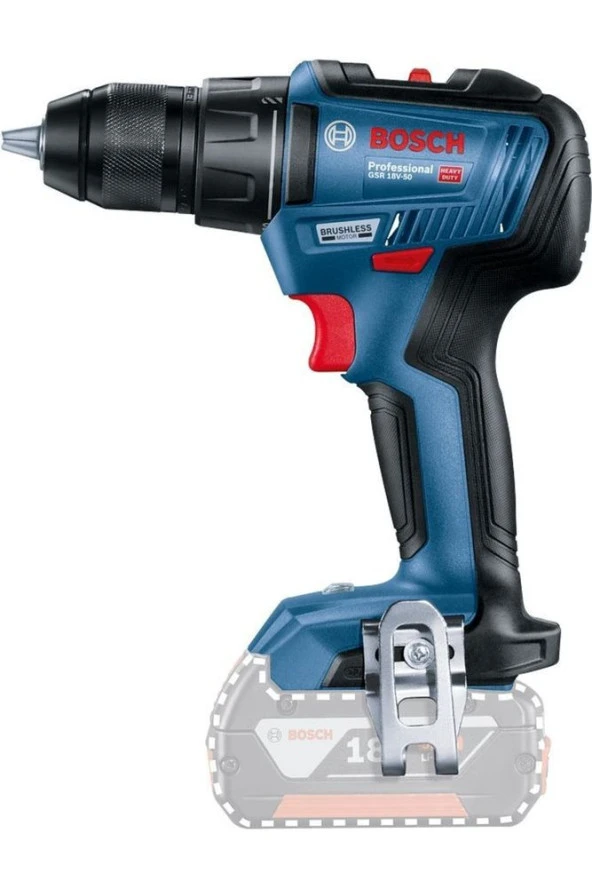 Bosch Professional Gsr 18v-50 Solo Makine