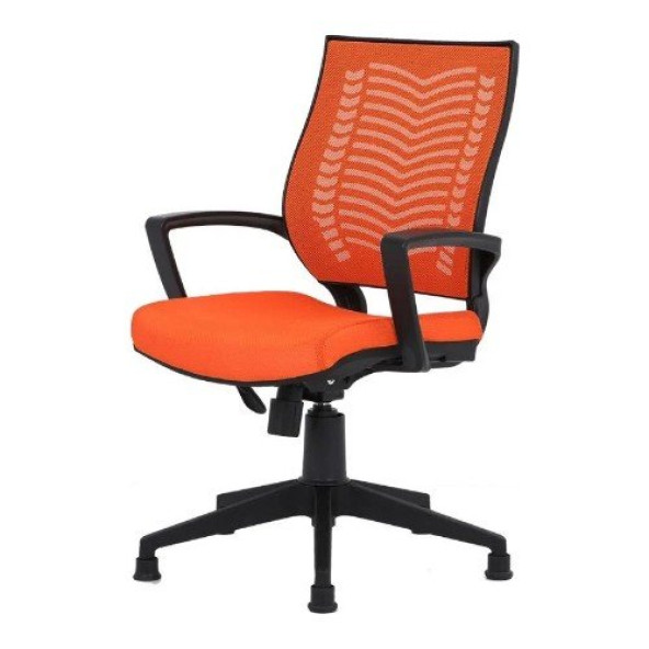 Yumi Orange Fileli Pingolu Çalışma Koltuğu - 1