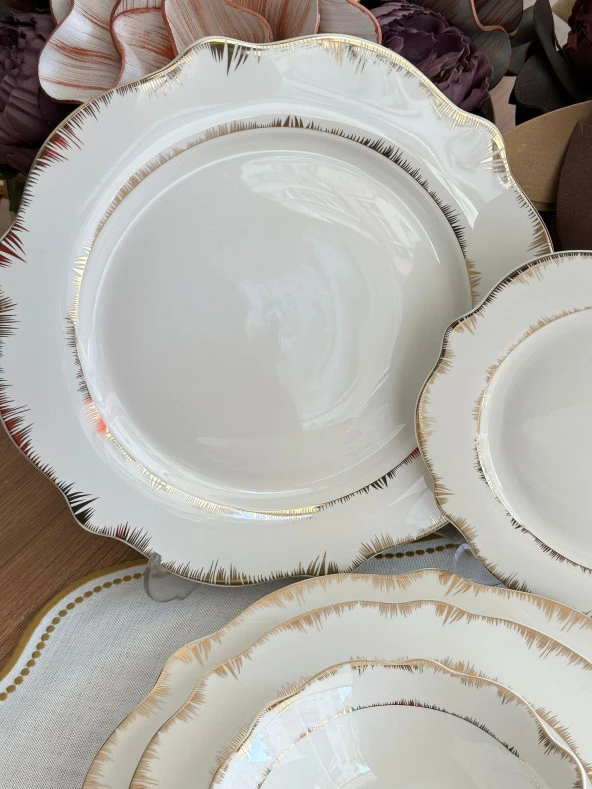 24 Parça 6 Kişilik Avangarde Yemek Takımı