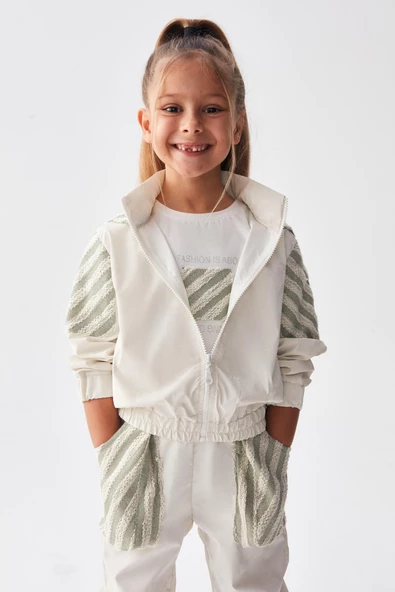 Kız Çocuk Star Ceket 36519 - Resim 12