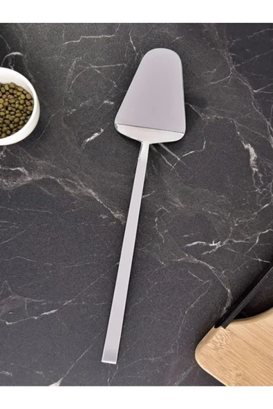 10 Parça Mutfak Servis, Pasta, Makarna, Salata Maşası Ve Kepçe, Kevgir, Kaşık, Spatula Seti - Resim 2