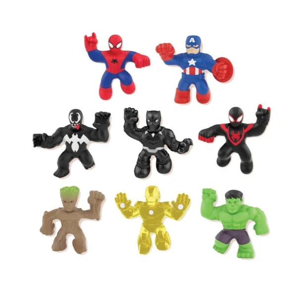 Giochi Preziosi Goojitzu Marvel Mini Figür Mega 8 Pack GJM02000-42534