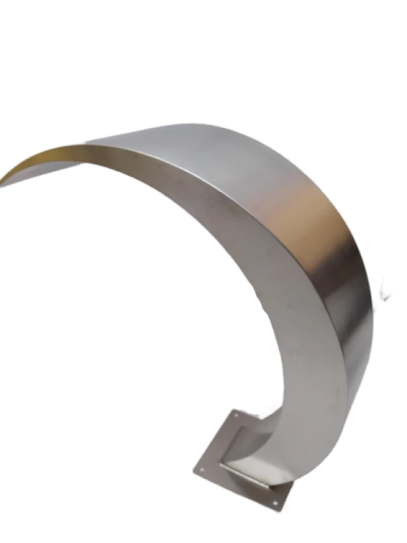 Havuz 17836 şelale Kobra Model 500-600mm 316 kalite Paslanmaz çelik El Yapım - 6