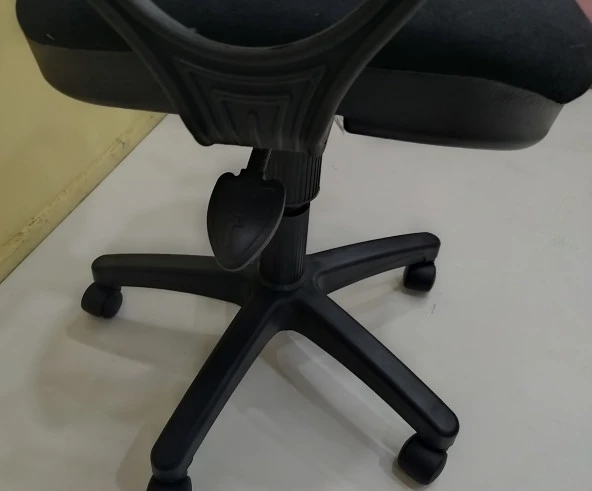 Çalışma KoltuK 17862 Amortisör Model Krem Ortopedik Oturum Sağlam şık El yapım - 5