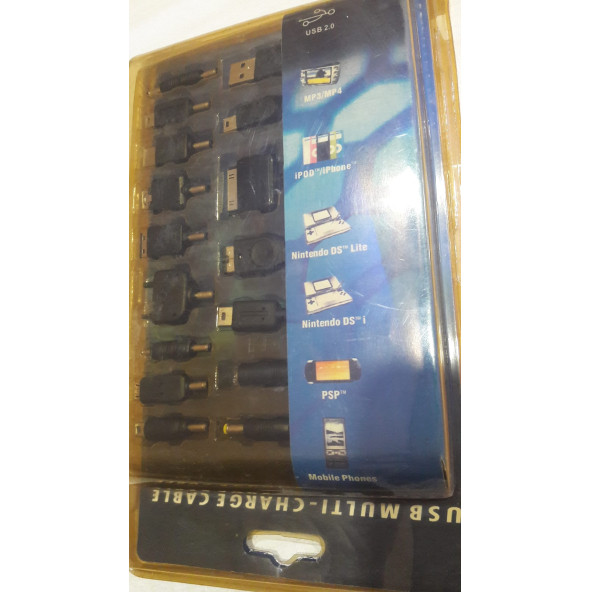 HADRON USB ÇOKLU ŞARJ BAĞLANTI SETİ (SAMSUNG--LG-1--SONY ERICSSON--NOKIA--MOTOROLA - 2