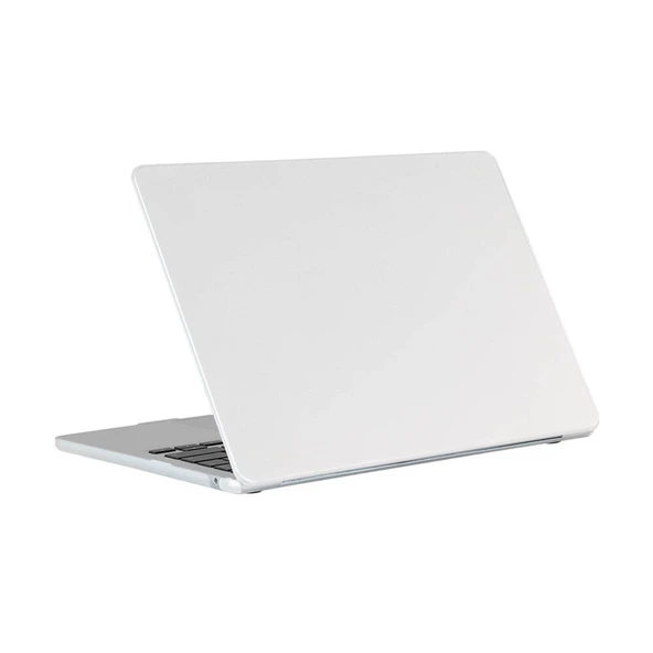 Apple Macbook Air 15" 2024 M3 M2 A3114 A2941 Kılıf Premium İnce PC Mat Bottom Kapak