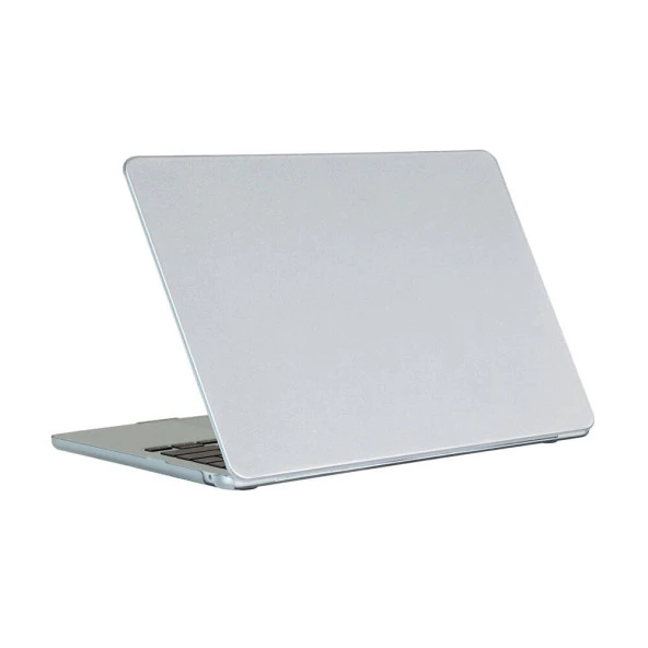 Apple Macbook Air 13.6" M3 A3113 Kılıf Premium İnce PC Mat Bottom Kapak